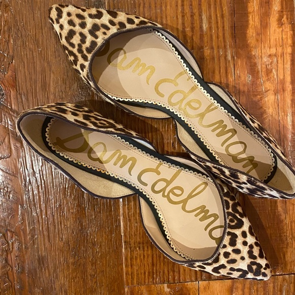 Sam Edelman Shoes - SAM EDELMAN flats leopard cheetah print. Size 10 excellent condition.
